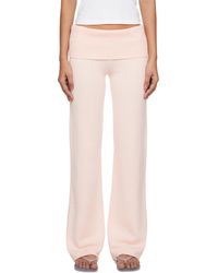 Skims - 'Sweater Knits' Foldover Lounge Pants - Lyst