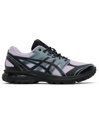 Asics - Black & Purple Gel-terrain Sneakers - Lyst