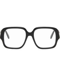 Loewe - Large Square Text Logo Glasses - Lyst