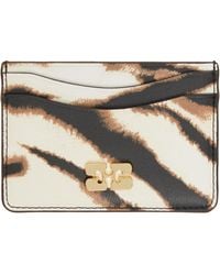 Ganni - Off- & Bou Card Holder - Lyst
