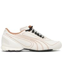 PUMA - Baskets V-S1 Blanches En Cuir Exclusives À Ssense - Lyst