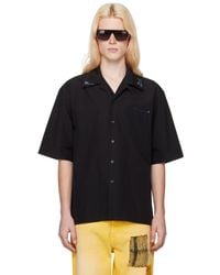 Marni - Black Beaded Shirt - Lyst