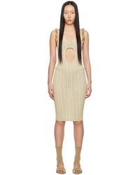 Isa Boulder - Ssense Exclusive Cactus Minidress - Lyst