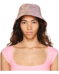 Kara - Crystal Mesh Bucket Hat - Lyst