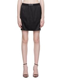 Tom Ford - ロゴパッチ ミニスカート - Lyst