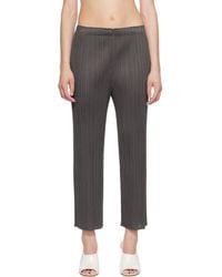 Pleats Please Issey Miyake - Monthly Colors June Trousers - Lyst