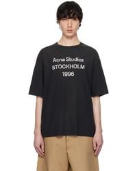 Acne Studios - Relaxed Fit Logo T-Shirt - Lyst