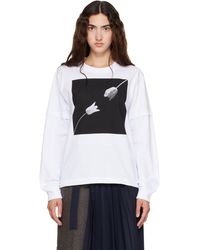 Sacai - Robert Mapplethorpe Tulip Layered T-Shirt - Lyst