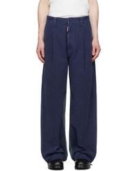 DSquared² - Re-Worked Colorblock Easy Zoot Trousers - Lyst