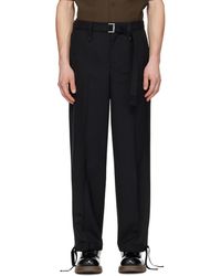 Sacai - Suiting Trousers - Lyst
