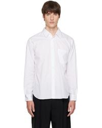 Comme des Garçons - Cotton Poplin Shirt - Lyst