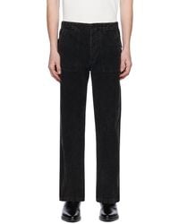 RE/DONE - Black Modern Utility Trousers - Lyst