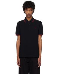 Fred Perry - ブラック M3600 ポロシャツ - Lyst