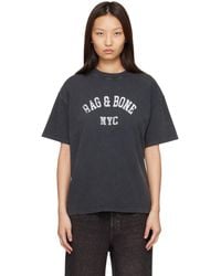 Rag & Bone - Alex University T-Shirt - Lyst