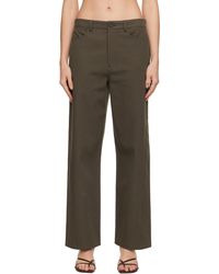 TOTEME - Relaxed Twisted Trousers - Lyst