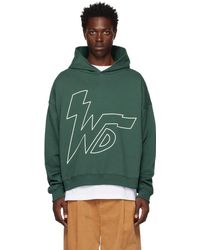 we11done - Thunder 'wd' Hoodie - Lyst