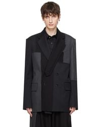 Feng Chen Wang - Double-breasted Blazer - Lyst