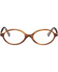 Miu Miu - 'Breaking The Rules' Oval Glasses - Lyst