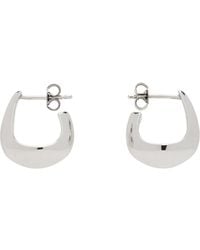 Lemaire - Curved Mini Drop Earrings - Lyst
