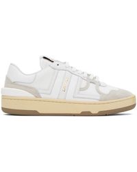 Lanvin - Baskets clay blanches - Lyst