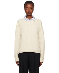 A.P.C. - . Off-white Alison Sweater - Lyst