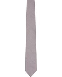 BOSS - Jacquard-Pattern Tie - Lyst