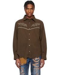 ANDERSSON BELL - Lemmans Faux-Suede Shirt - Lyst