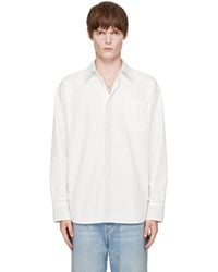 MM6 by Maison Margiela - Cotton Poplin Shirt - Lyst
