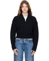 A.P.C. - Large Rib Sweater - Lyst