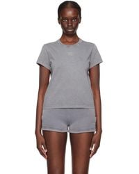 T By Alexander Wang - Faded T-shirt - Lyst