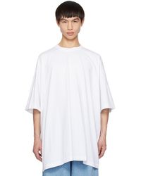 Vetements - T-shirt blanc à logos brodés - Lyst
