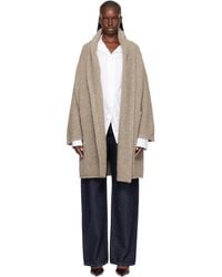 Lauren Manoogian - Taupe Capote Coat - Lyst