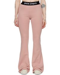 Palm Angels - Pink Flared Lounge Pants - Lyst