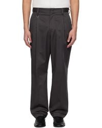 Yohji Yamamoto - Neighborhood Edition Tuck Work Trousers - Lyst