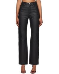 REMAIN Birger Christensen - ストレート レザーパンツ - Lyst