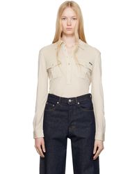 Tom Ford - Jersey Long Sleeve Military Polo - Lyst