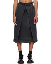 YMC - George Midi Skirt - Lyst