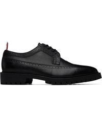 Thom Browne - Pebble Grain Leather Longwing Brogues - Lyst