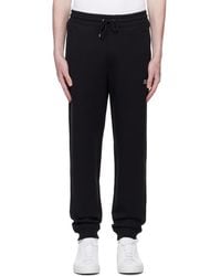HUGO - Stacked Logo Cotton Tracksuit Sweatpants - Lyst