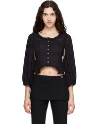 Sandy Liang - Palisade Blouse - Lyst