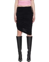 Magda Butrym - Ruched Mini Skirt - Lyst
