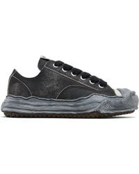 Maison Mihara Yasuhiro - 'Hank' Og Sole Shrink Leather Low-Top Sneakers - Lyst