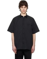Sacai - ブラック リップストップ シャツ - Lyst