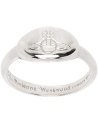 Vivienne Westwood - Silver Tilly Ring - Lyst