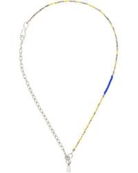 Paul Smith - Chain & Bead Necklace - Lyst