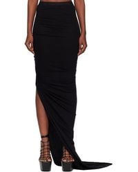 Rick Owens - Temple Edfu Maxi Skirt - Lyst