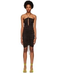 Bottega Veneta - Lightweight Viscose Neck Knitted Dress - Lyst
