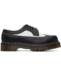 Dr. Martens - Black & White 3989 Bex Derbys - Lyst