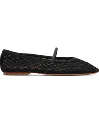 A.P.C. - Ballerines Swan Noires - Lyst
