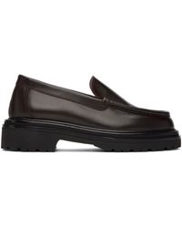 LEGRES - Leather Loafers - Lyst
